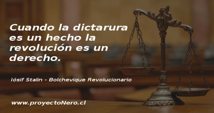 La revolución es un derecho